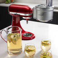 KitchenAid - Food Processor Attachment with Commercial Style Dicing Kit - KSM2FPA