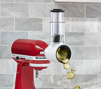 KitchenAid - Fresh Prep Slicer/Shredder Attachment - KSMVSA