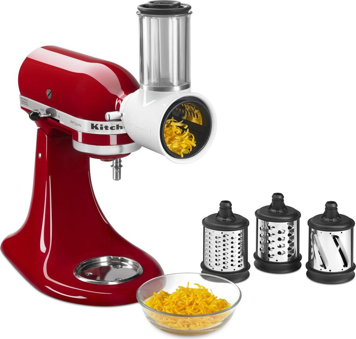 KitchenAid - Fresh Prep Slicer/Shredder Attachment - KSMVSA