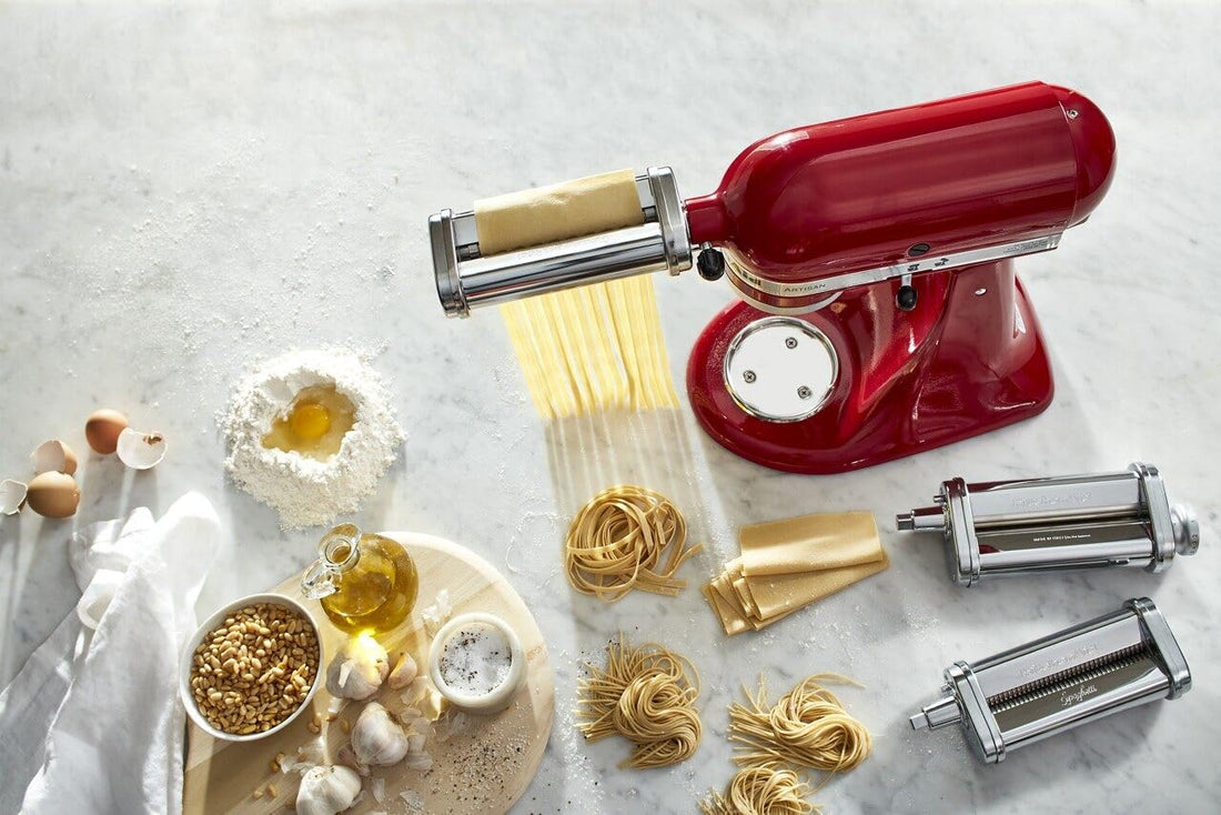 KitchenAid - Pasta Roller & Cutter Attachment Set - KSMPRA