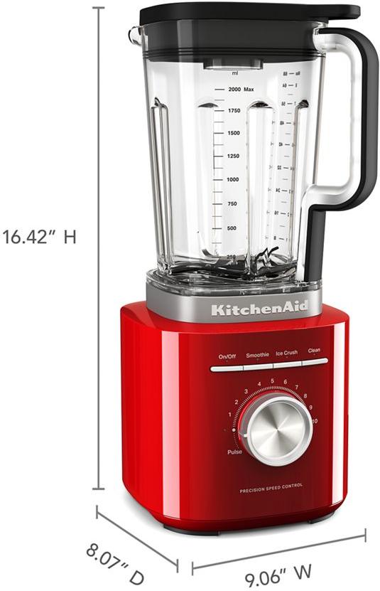KitchenAid - Pure Power Blender, Empire Red - KSB2072ER