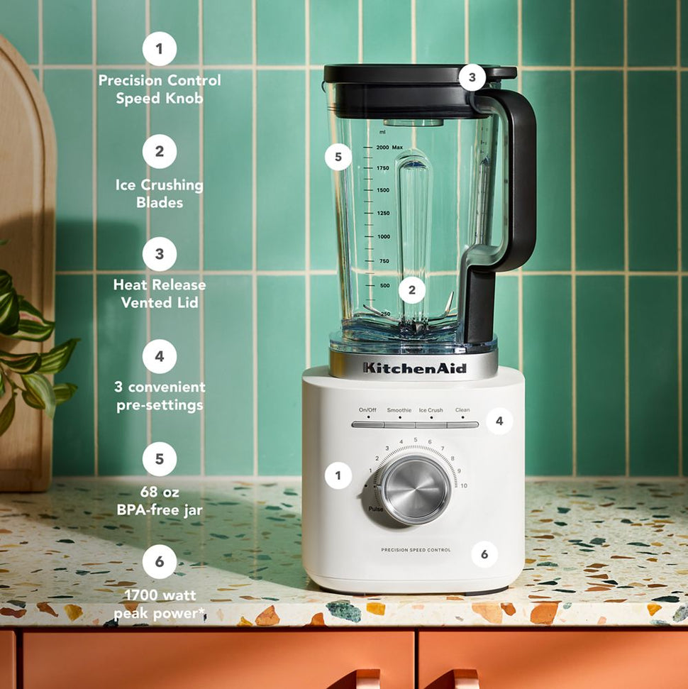 KitchenAid - Pure Power Blender, Porcelain - KSB2072PL