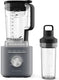 KitchenAid - Pure Power Blender with Personal Blending Jar, Charcoal Grey - KSB2079DG