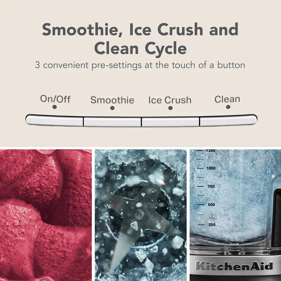 KitchenAid - Pure Power Blender with Personal Blending Jar, Porcelain White - KSB2079PL