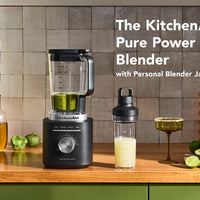 KitchenAid - Pure Power Blender with Personal Blending Jar, Porcelain White - KSB2079PL