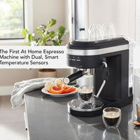 KitchenAid - Semi-Automatic Espresso Machine Black Matte - KES6403BM - DISCONTINUED