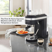 KitchenAid - Semi-Automatic Espresso Machine Black Matte - KES6403BM - DISCONTINUED