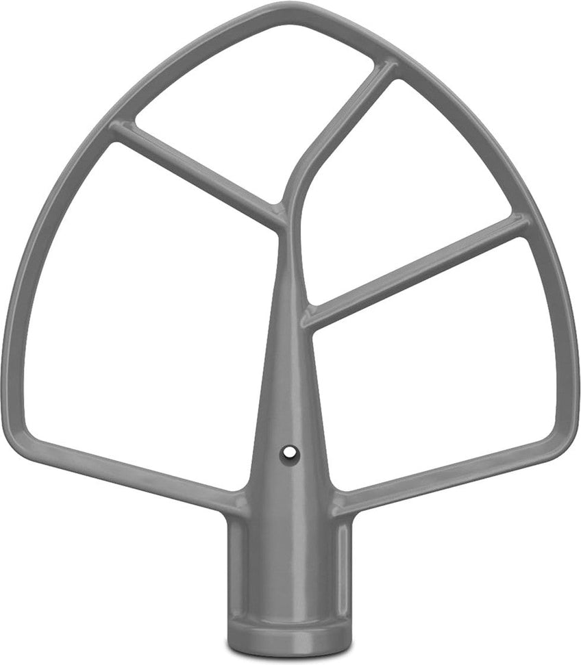 KitchenAid - Silver Coated Flat Beater for Select Bowl-Lift Stand Mixers (5.5QT, 6QT, 7QT) - KSMBLSF