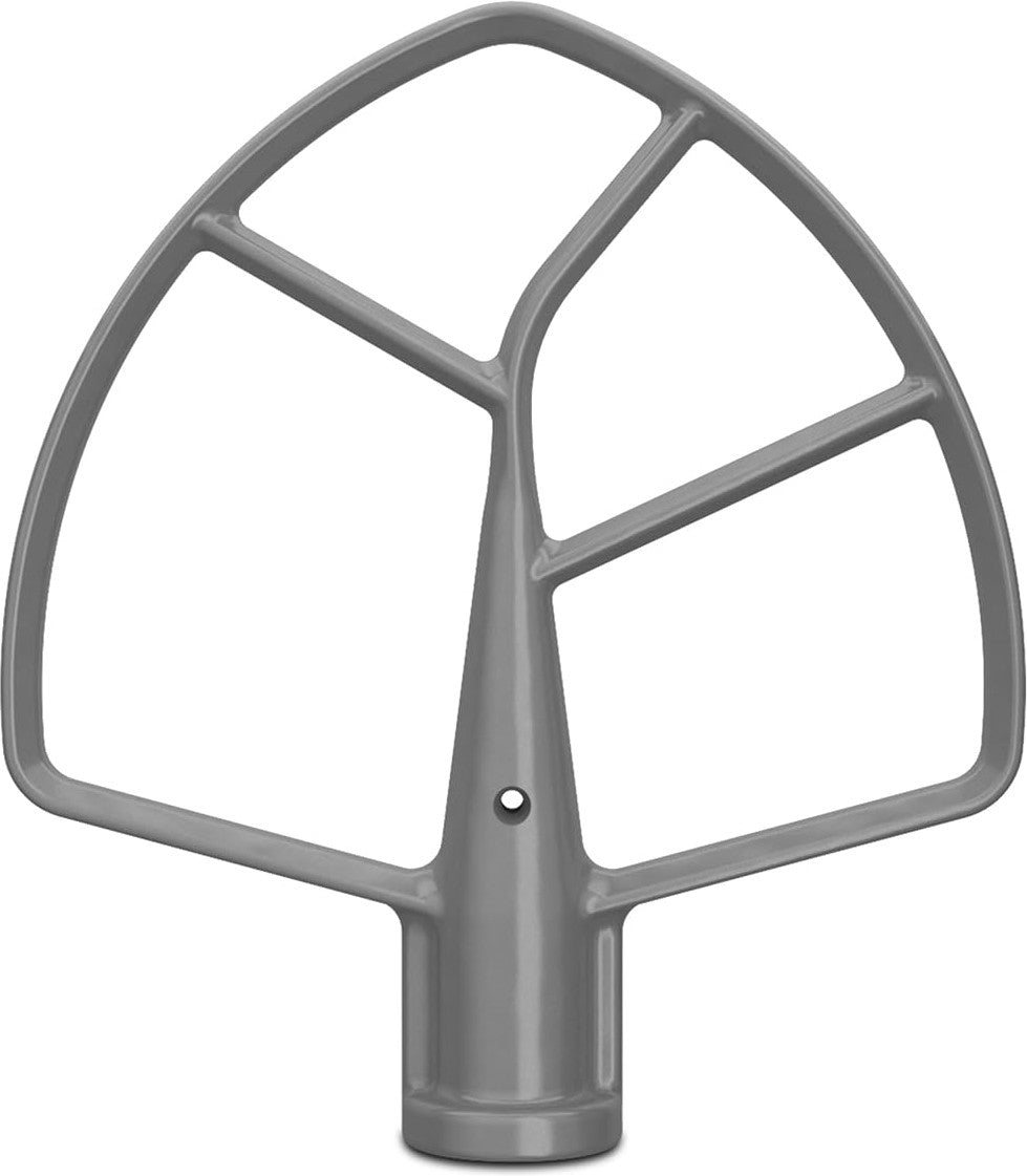 KitchenAid - Silver Coated Flat Beater for Select Bowl-Lift Stand Mixers (5.5QT, 6QT, 7QT) - KSMBLSF