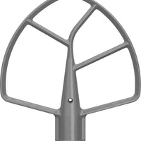 KitchenAid - Silver Coated Flat Beater for Select Bowl-Lift Stand Mixers (5.5QT, 6QT, 7QT) - KSMBLSF