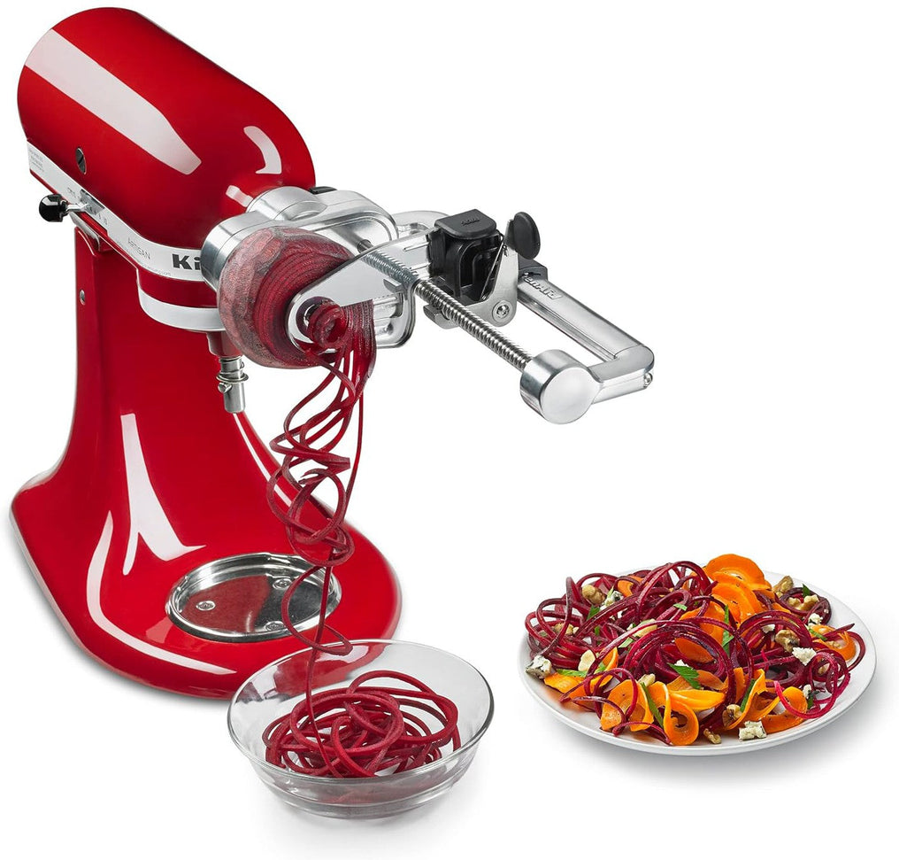 KitchenAid - Spiralizer Plus with Peel Attachment - Core and Slice - KSM2APC