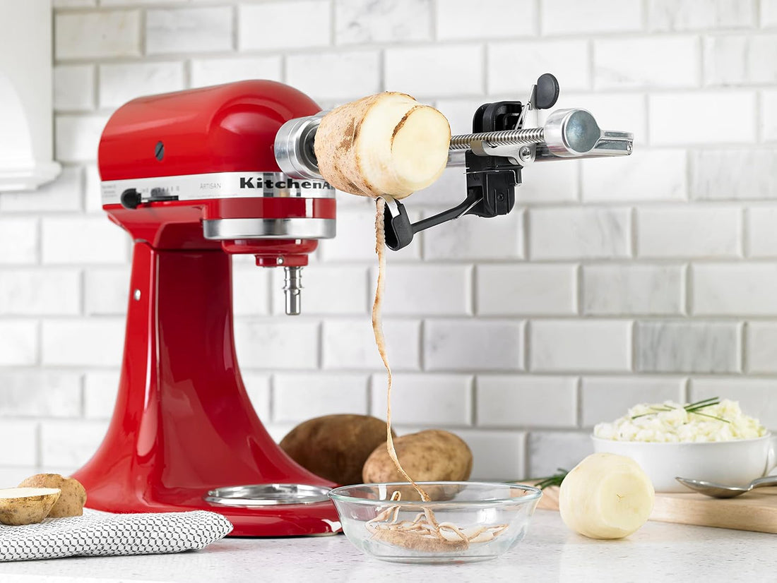 KitchenAid - Spiralizer Plus with Peel Attachment - Core and Slice - KSM2APC