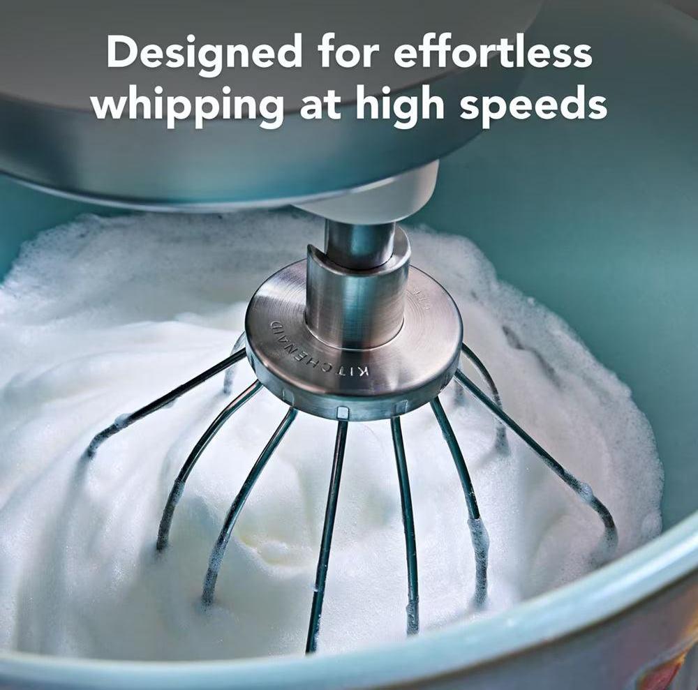KitchenAid - Stainless Steel 6-Wire Whip for 4.5 and 5 Quart Tilt-Head Stand Mixers - KSMTHWWSS