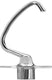 KitchenAid - Stainless Steel Dough Hook for 4.5 and 5 Quart Tilt-Head Stand Mixers - KSMTHDHSS
