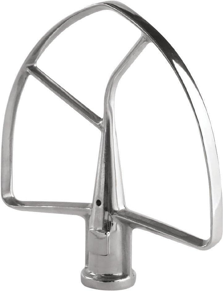 KitchenAid - Stainless Steel Flat Beater for 7 QT Bowl Lift Stand Mixer - KSMC7QFB