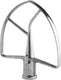 KitchenAid - Stainless Steel Flat Beater for 7 QT Bowl Lift Stand Mixer - KSMC7QFB