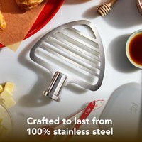 KitchenAid - Stainless Steel Pastry Beater for 4.5 and 5 Quart Tilt-Head Stand Mixers - KSMTHPBSS
