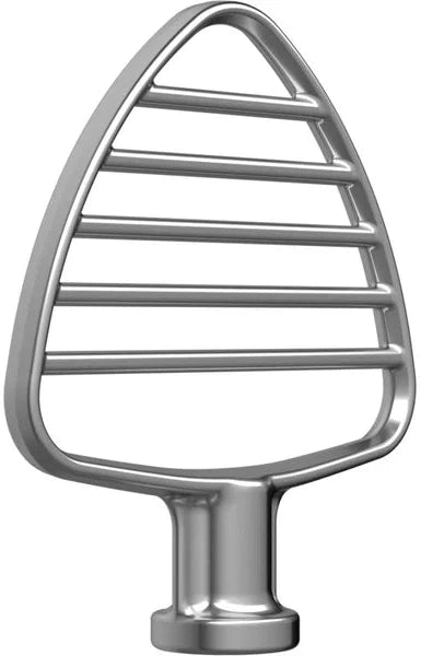 KitchenAid - Stainless Steel Pastry Beater for KitchenAid Tilt Head Stand Mixers - KSMPB5SS