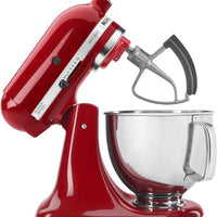 KitchenAid - Tilt-Head Subtle Silver Flex Edge Beater for 4.5 & 5 qt Stand Mixers - KFE5TS