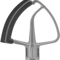 KitchenAid - Tilt-Head Subtle Silver Flex Edge Beater for 4.5 & 5 qt Stand Mixers - KFE5TS