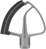 KitchenAid - Tilt-Head Subtle Silver Flex Edge Beater for 4.5 & 5 qt Stand Mixers - KFE5TS