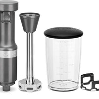 KitchenAid - Variable Speed Corded Hand Blender Charcoal Grey - KHBV53DG