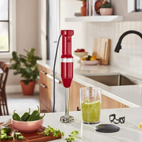 KitchenAid - Variable Speed Corded Hand Blender Empire Red - KHBV53ER