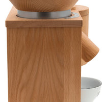 KoMo Mills - Duett 100 Beechwood Electric Mill and Flaker Combination Unit - 03011