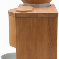 KoMo Mills - Duett 200 Beachwood Electric Mill and Flaker Combination Unit - 03008