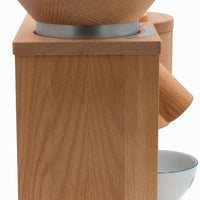 KoMo Mills - Duett 200 Beachwood Electric Mill and Flaker Combination Unit - 03008