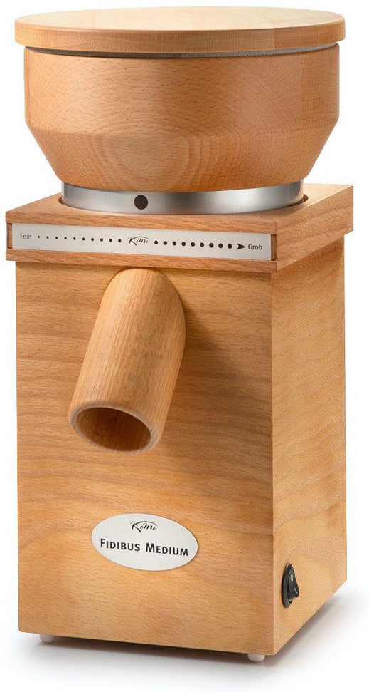 KoMo Mills - Fidibus Beechwood Medium 360 W Electric Grain Mill - 02020