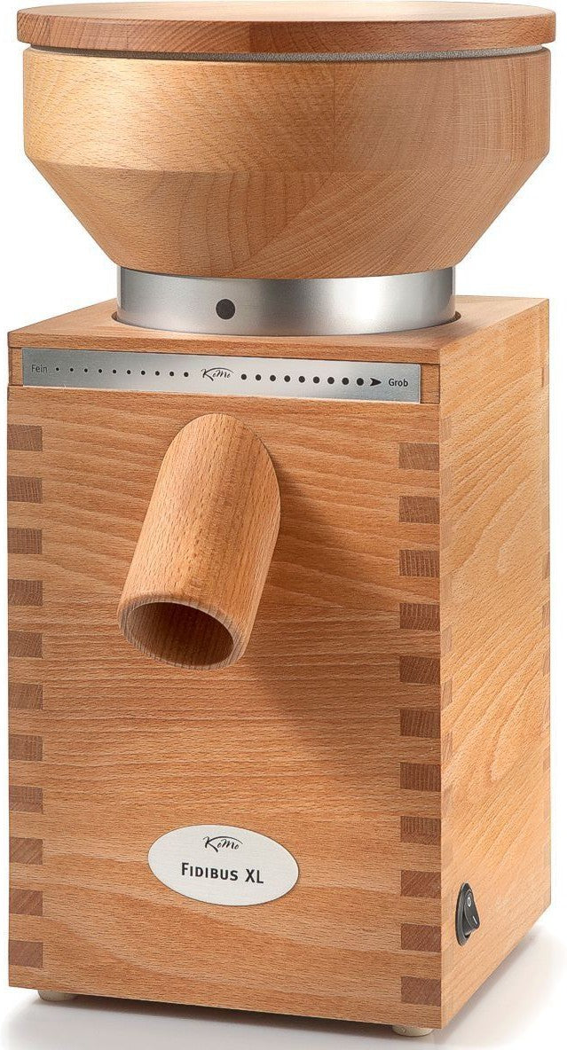 KoMo Mills - Fidibus XL Beechwood Electric Grain Mill - 02016