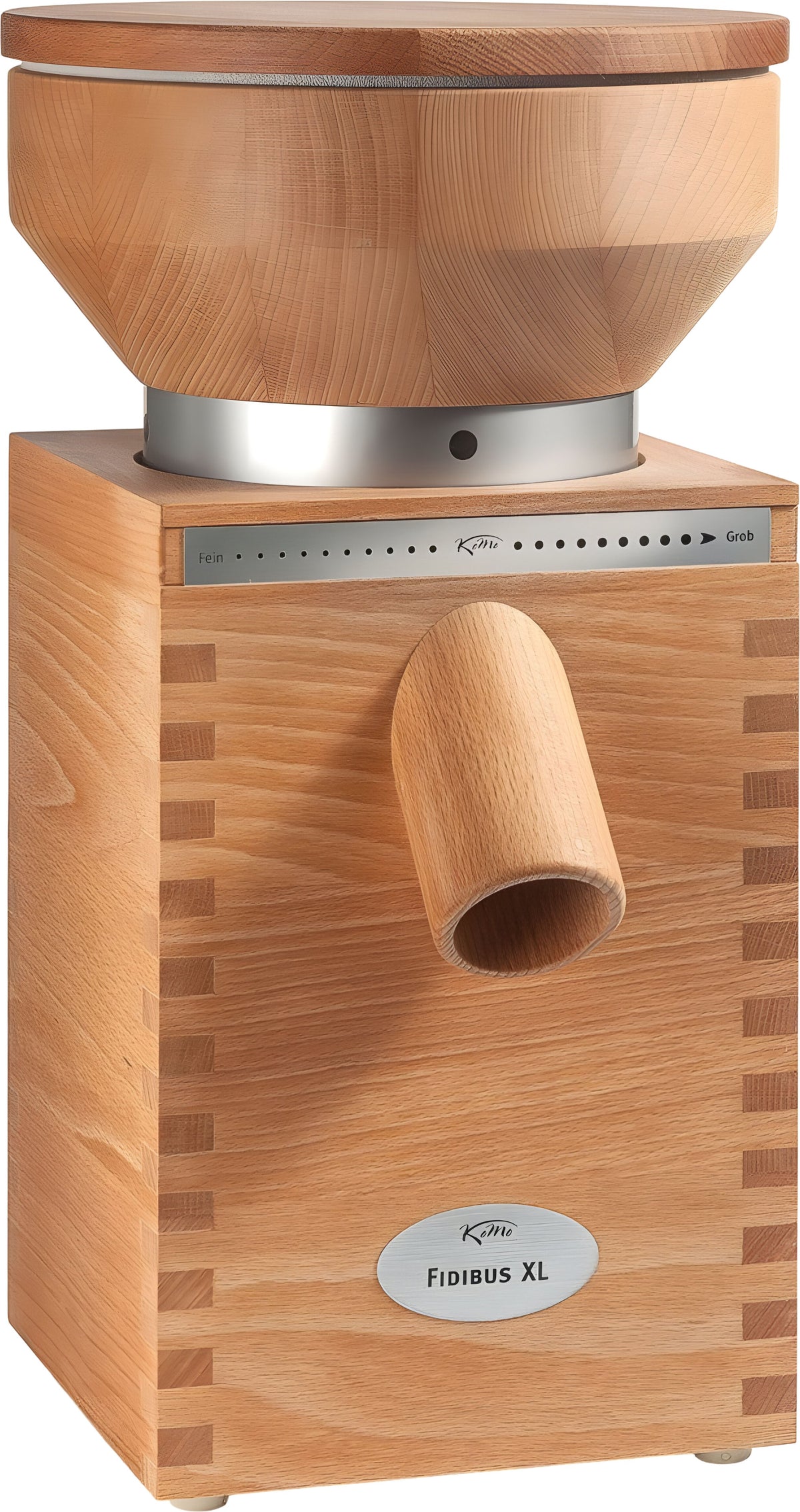 KoMo Mills - Fidibus XL Beechwood Electric Grain Mill - 02016