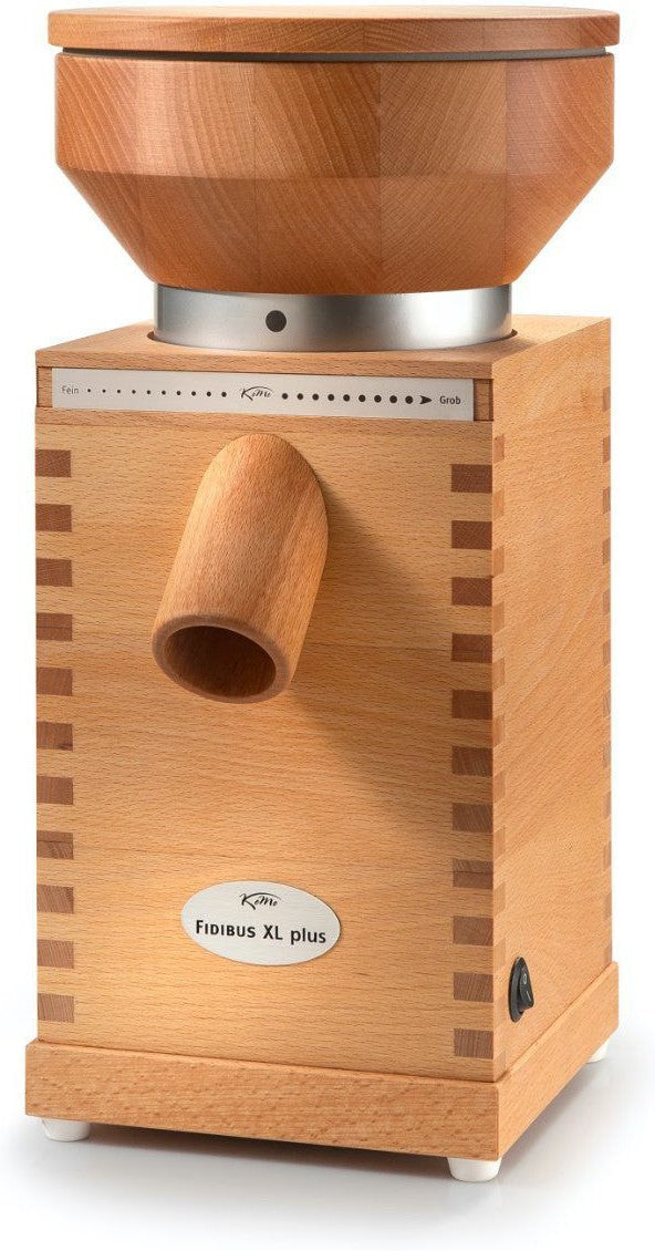 KoMo Mills - Fidibus XL Plus Beechwood Electric Mill With Cooling Fan - 05002