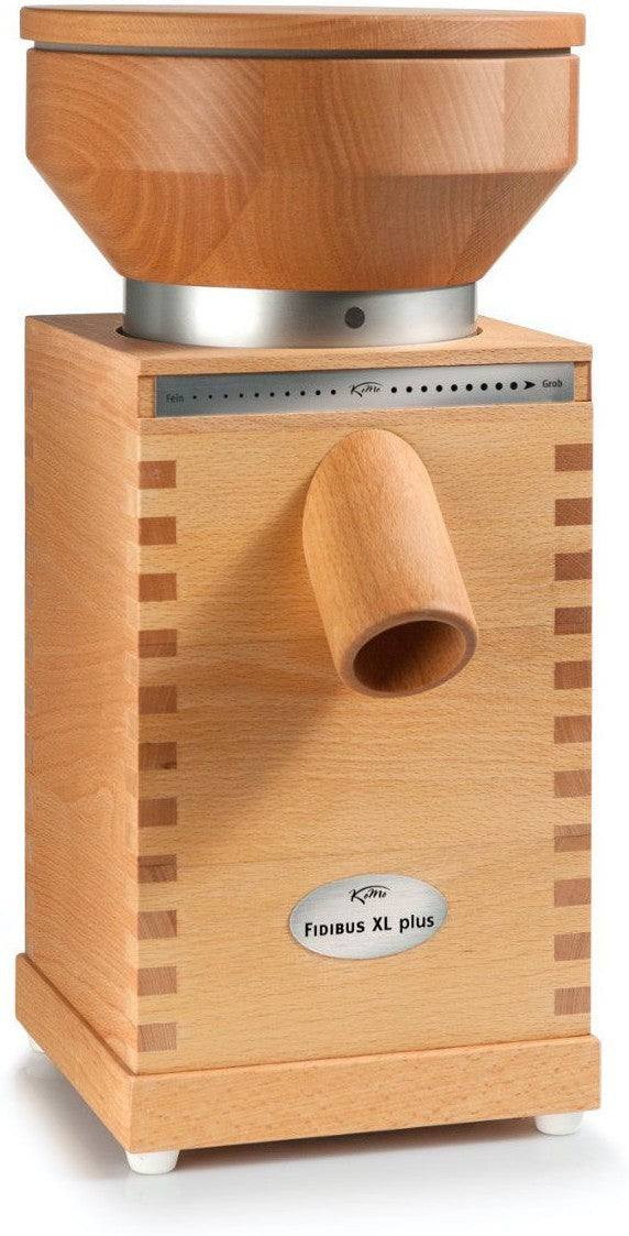 KoMo Mills - Fidibus XL Plus Beechwood Electric Mill With Cooling Fan - 05002