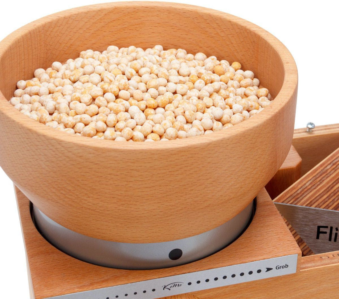 KoMo Mills - Fidifloc 21 Electric Mill and Hand Crank Flaker Combination Unit - 03010