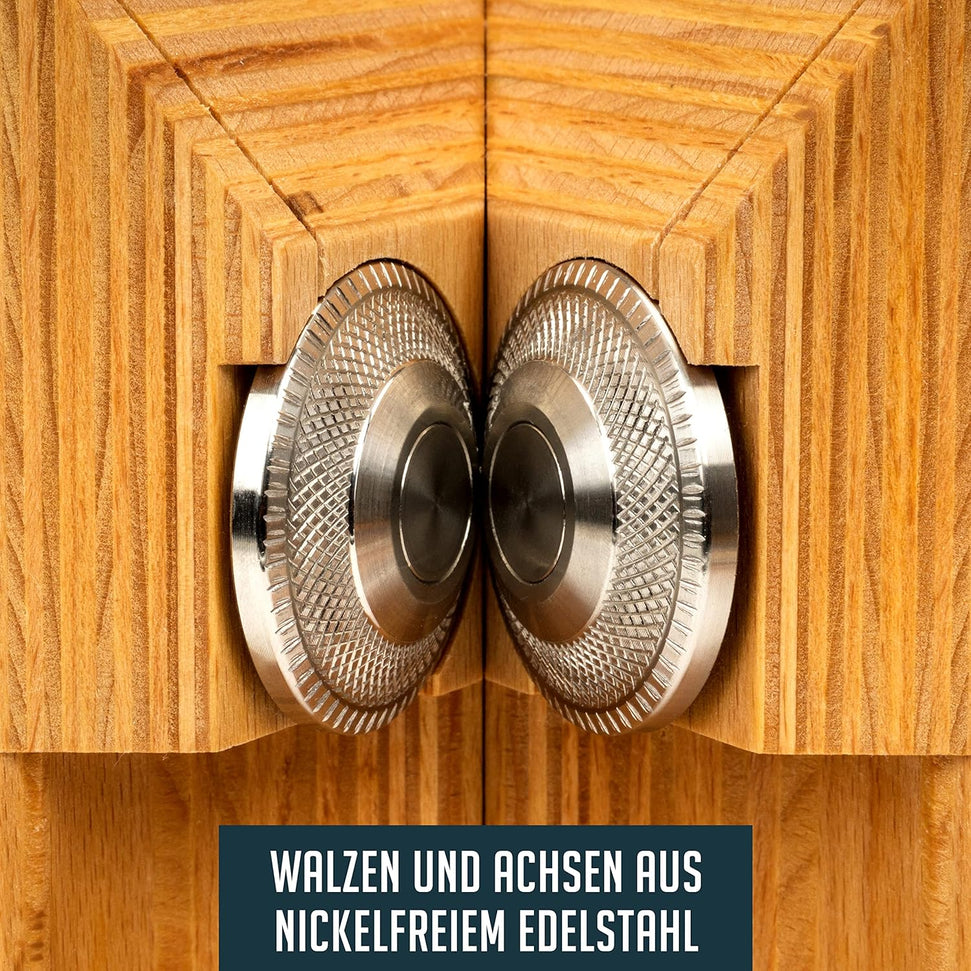 KoMo Mills - FlicFloc Hand Crank Flaker With Optional Table Mount - 01004