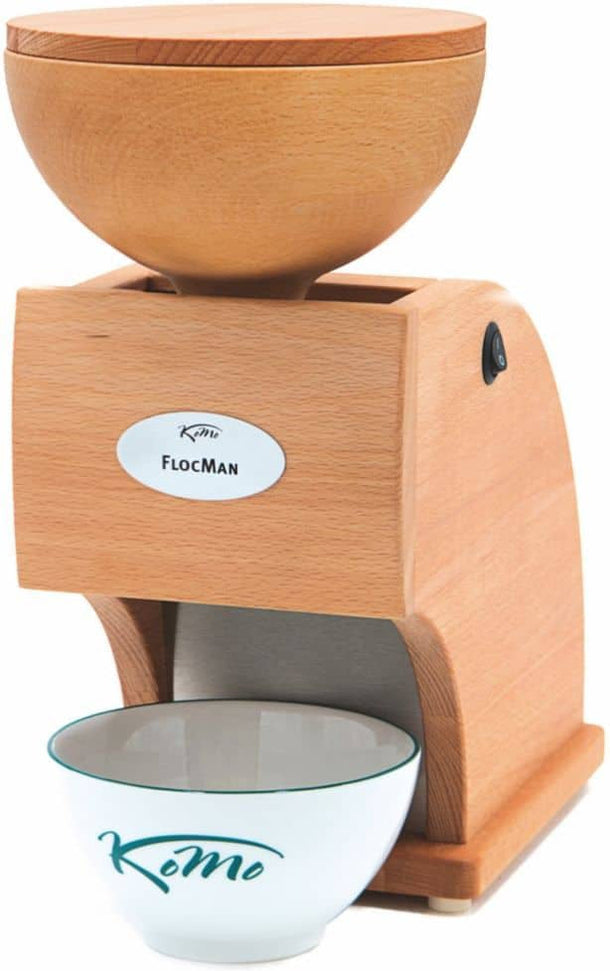 KoMo Mills - FlocMan Oat/Grain Electric Flaker - 01001