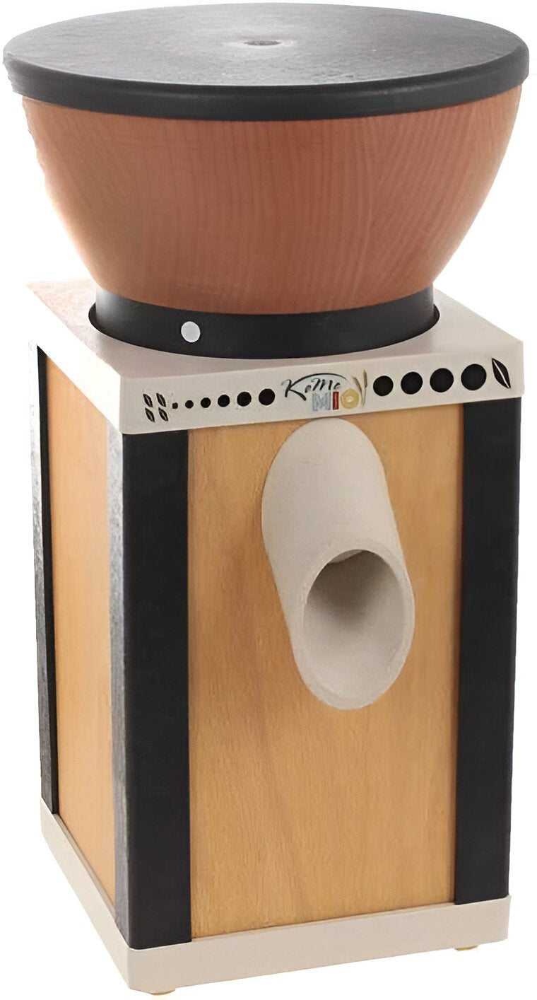 KoMo Mills - KoMo Mio Black Electric Grain Mill with Beechwood & Arboblend Housing - 02038