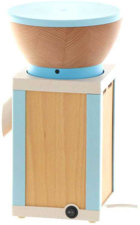KoMo Mills - KoMo Mio Blue Electric Grain Mill with Beechwood & Arboblend Housing - 02042