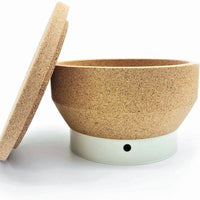 KoMo Mills - KoMo Mio Eco White/Natural Electric Grain Mill with Beechwood & Arboblend Housing - 02052