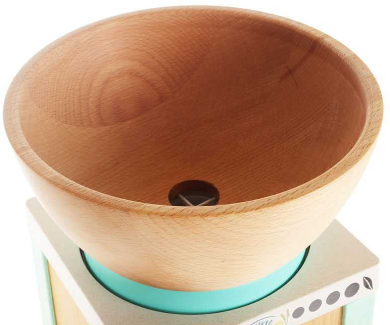 KoMo Mills - KoMo Mio Green/Mint Electric Grain Mill with Beechwood & Arboblend Housing - 02043