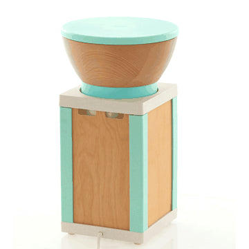 KoMo Mills - KoMo Mio Green/Mint Electric Grain Mill with Beechwood & Arboblend Housing - 02043