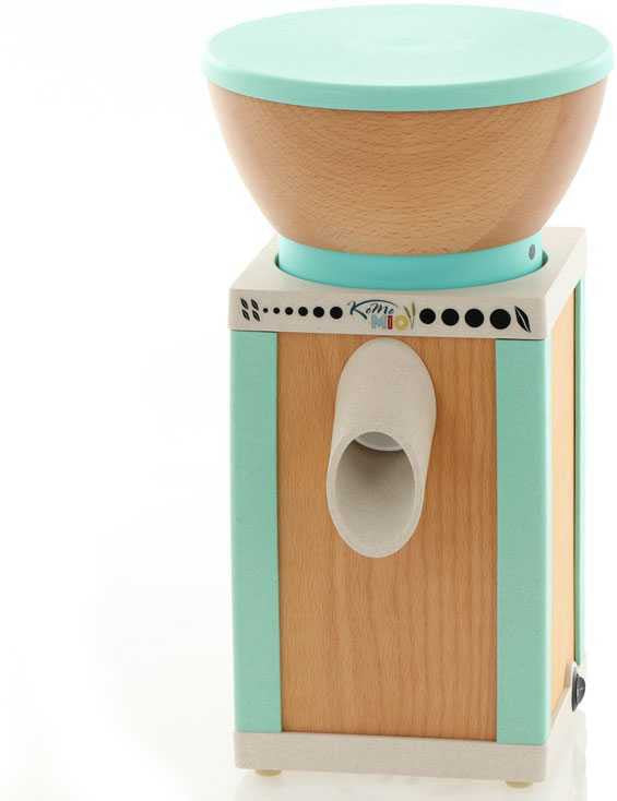 KoMo Mills - KoMo Mio Green/Mint Electric Grain Mill with Beechwood & Arboblend Housing - 02043