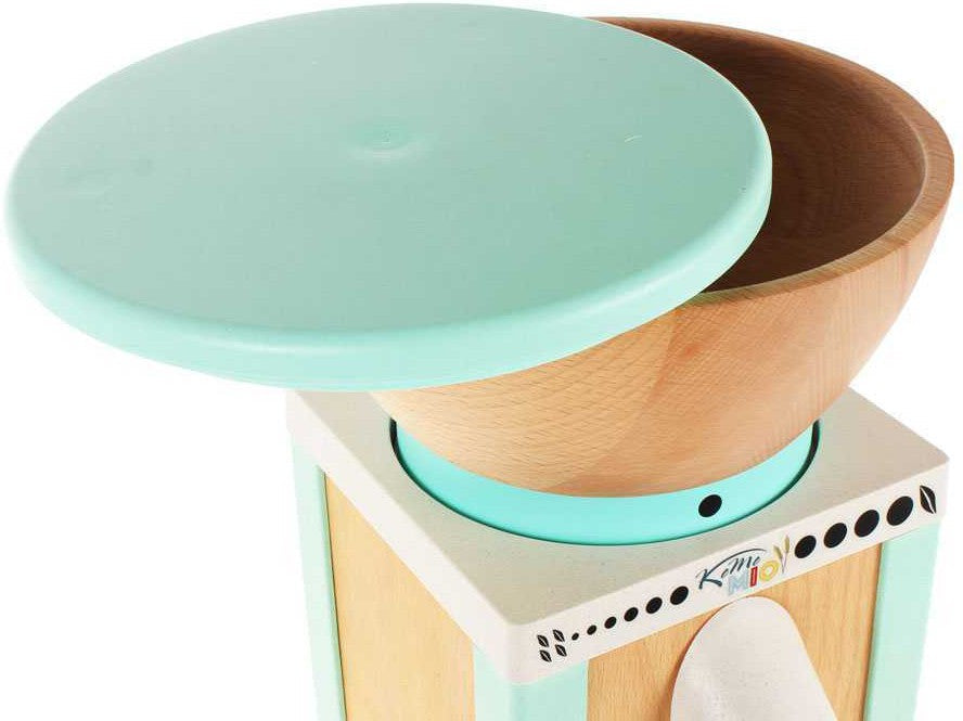 KoMo Mills - KoMo Mio Green/Mint Electric Grain Mill with Beechwood & Arboblend Housing - 02043