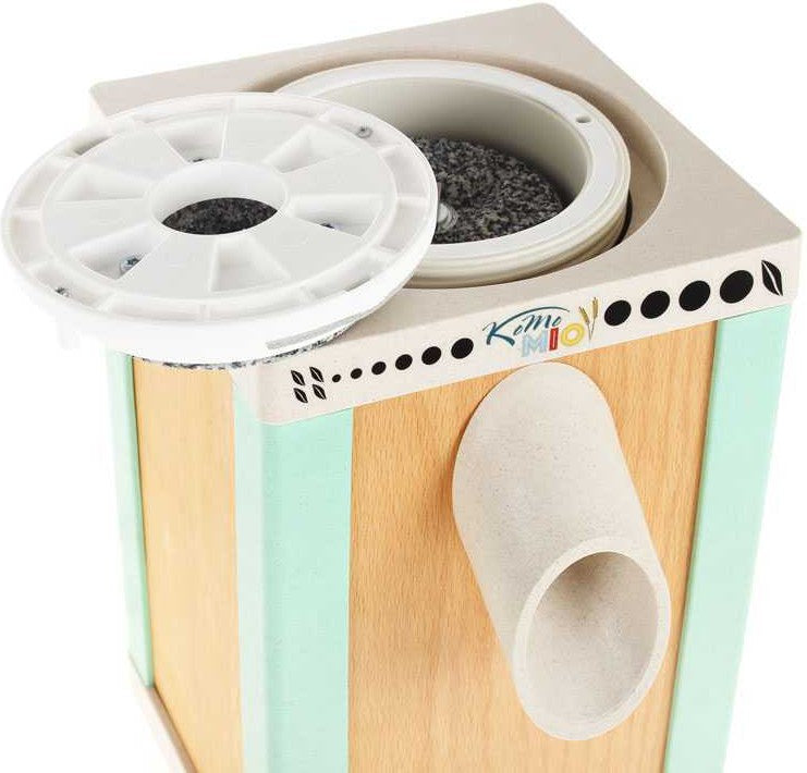 KoMo Mills - KoMo Mio Green/Mint Electric Grain Mill with Beechwood & Arboblend Housing - 02043