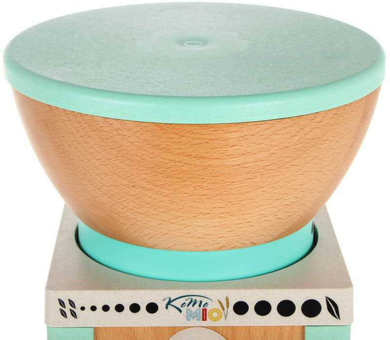 KoMo Mills - KoMo Mio Green/Mint Electric Grain Mill with Beechwood & Arboblend Housing - 02043