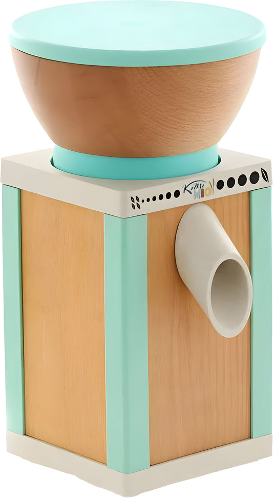 KoMo Mills - KoMo Mio Green/Mint Electric Grain Mill with Beechwood & Arboblend Housing - 02043