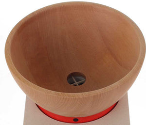 KoMo Mills - KoMo Mio Red Electric Grain Mill with Beechwood & Arboblend Housing - 02041