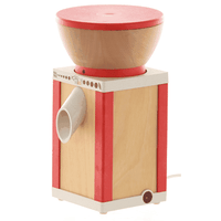 KoMo Mills - KoMo Mio Red Electric Grain Mill with Beechwood & Arboblend Housing - 02041